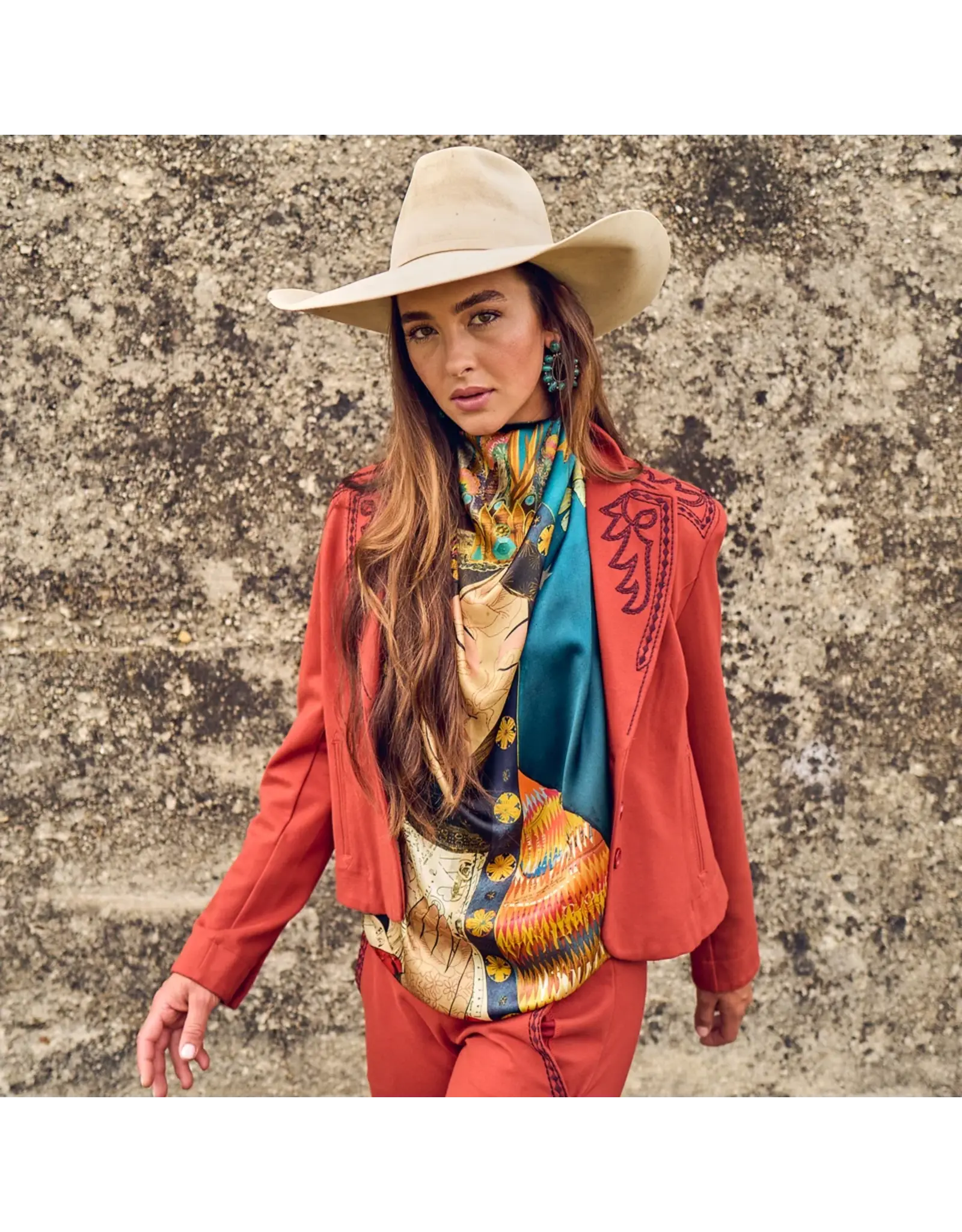 Fringe Scarves Fringe Celestial Queen Shorty