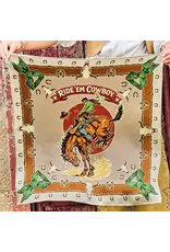Fringe Scarves Fringe Ride 'Em Cowboy Shorty Brown