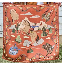 Fringe Scarves Fringe Happy Trails Shorty Cayenne