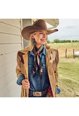 Fringe Scarves Fringe Happy Trails Shorty Black