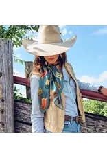 Fringe Scarves Fringe Hot Heels Shorty Chambray