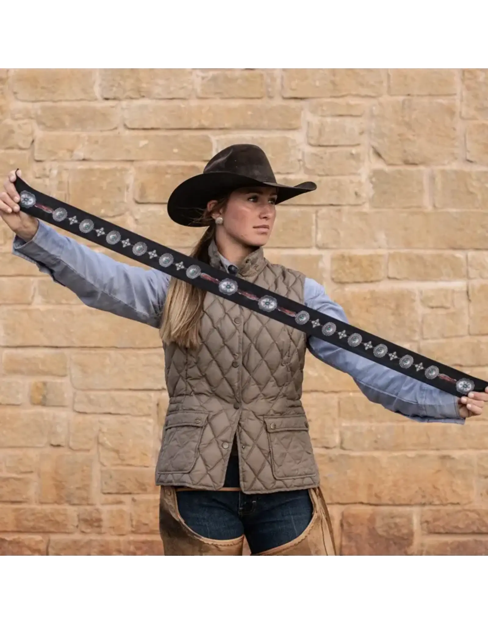 Fringe Scarves Fringe Flagstaff Twilly Black