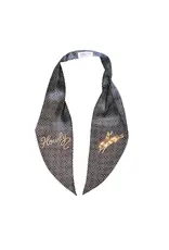 Fringe Scarves Fringe Pony Express Howdy Charcoal
