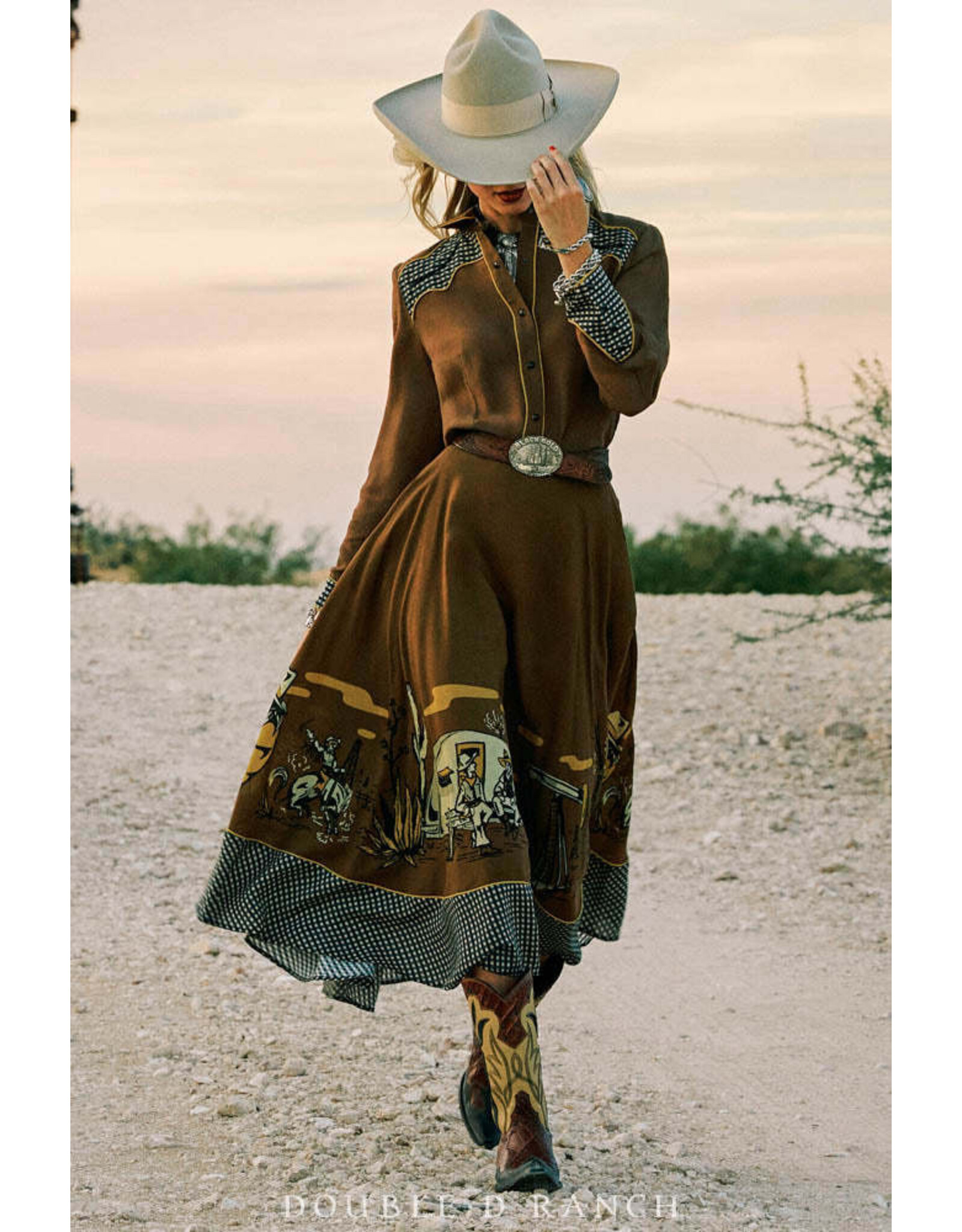 Double D Ranch Double D Ranch Oil Camp Skirt