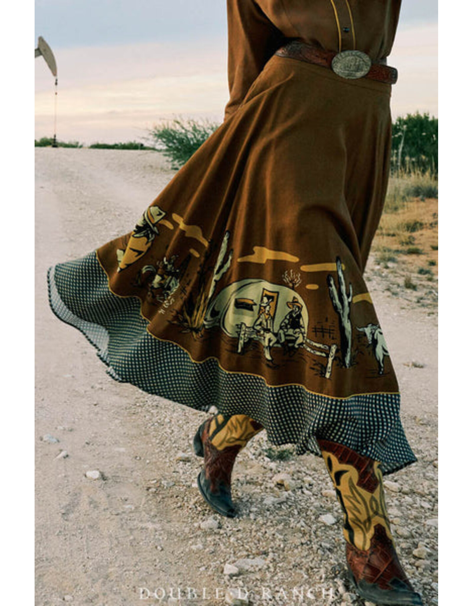 Double D Ranch Double D Ranch Oil Camp Skirt
