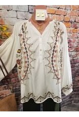 Kyla Seo Dory Blouse Ivory