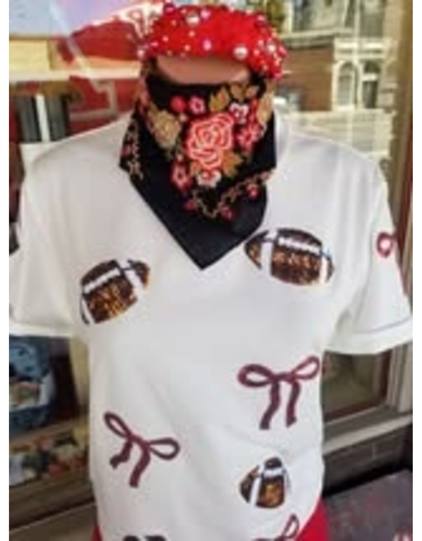 Sequin Game Day Top