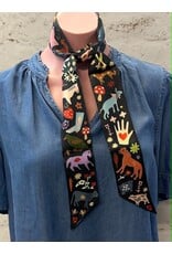 XOXO Farm Folks Silk Ribbon Twilly