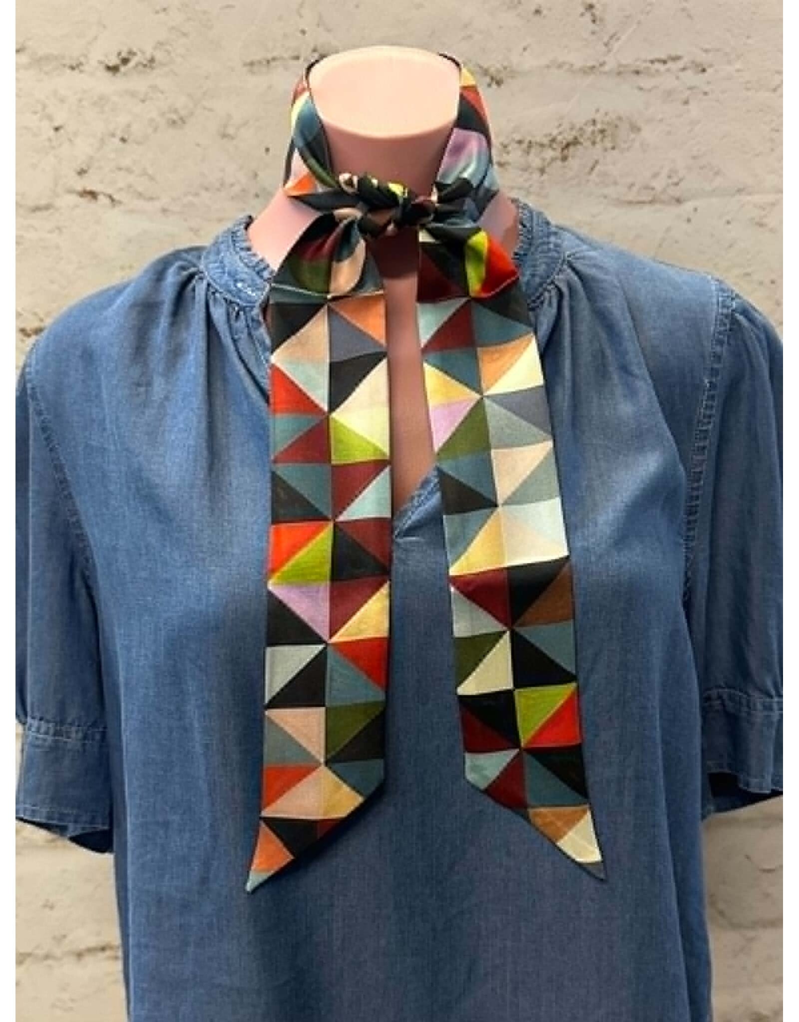 XOXO Farm Folks Silk Ribbon Twilly