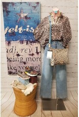 Phoebe Leopard V-Neck Top