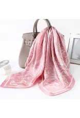 Bandana Print Satin  Scarf 27inch