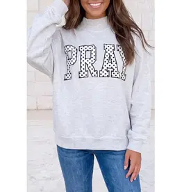 Pray Polka Dot Sweatshirt