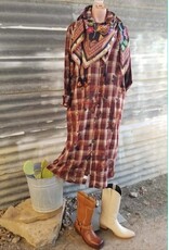 Dear John Denim Dear John Galina Shirt Dress Rosewood Plaid