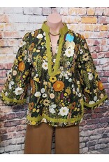 Sophia Floral 3/4 Sleeve Top