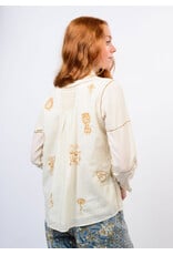 Sister Mary Sister Mary Milagro Long Sleeve Blouse