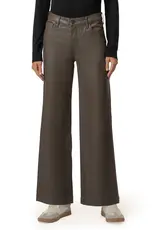 Kut from the Kloth / STS Blue KUT Meg Coated High Rise Wide Leg Ankle Jean Toffee