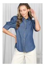 Vivian Tencel Denim Blue Shirt
