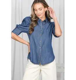 Vivian Tencel Denim Blue Shirt