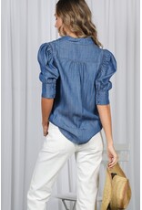 Vivian Tencel Denim Blue Shirt