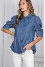 Vivian Tencel Denim Blue Shirt