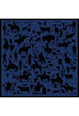 Cowboy Silhouette Jacquard Silk Scarf