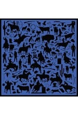 Cowboy Silhouette Jacquard Silk Scarf