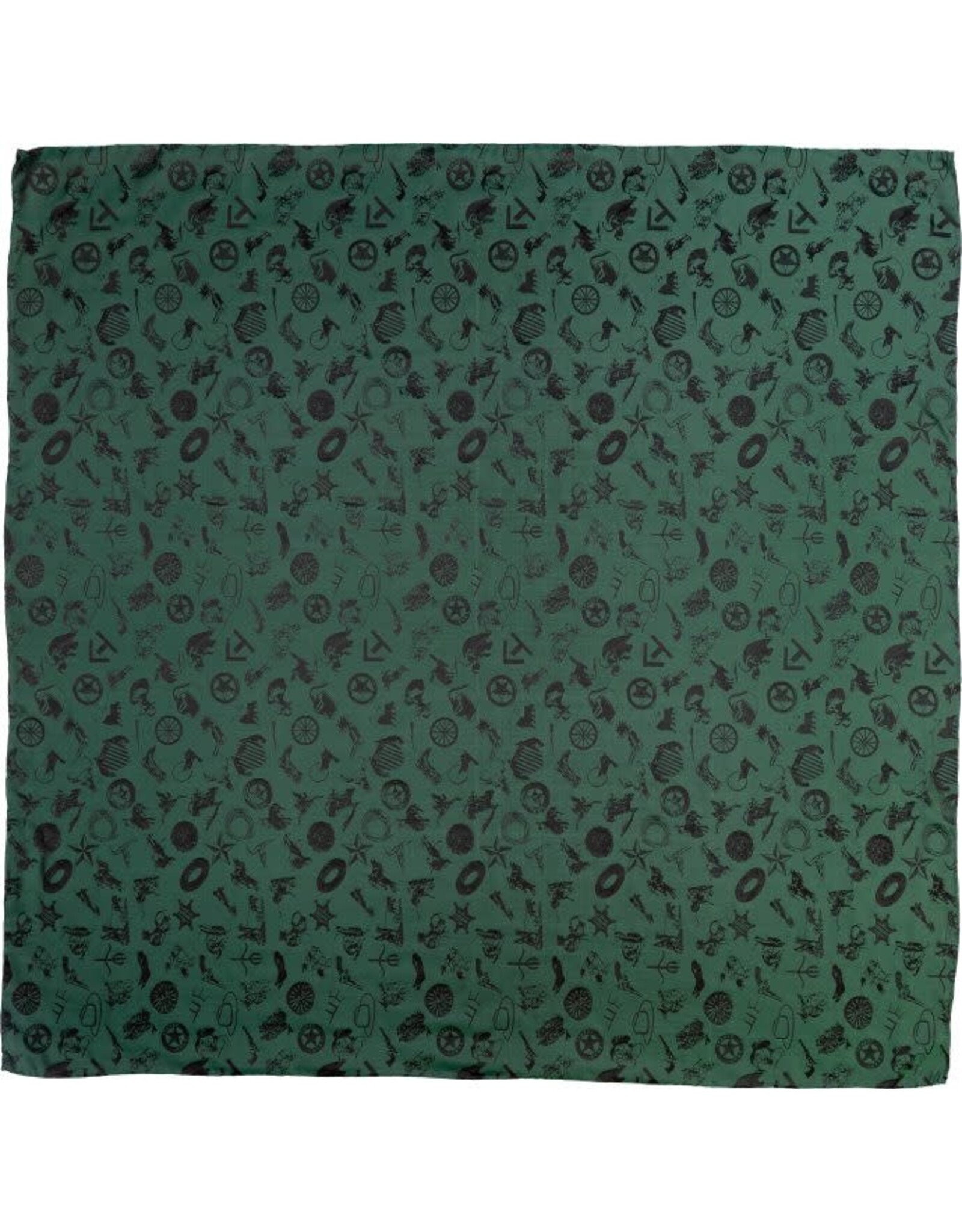 Cowboy Baroque Silk Scarf