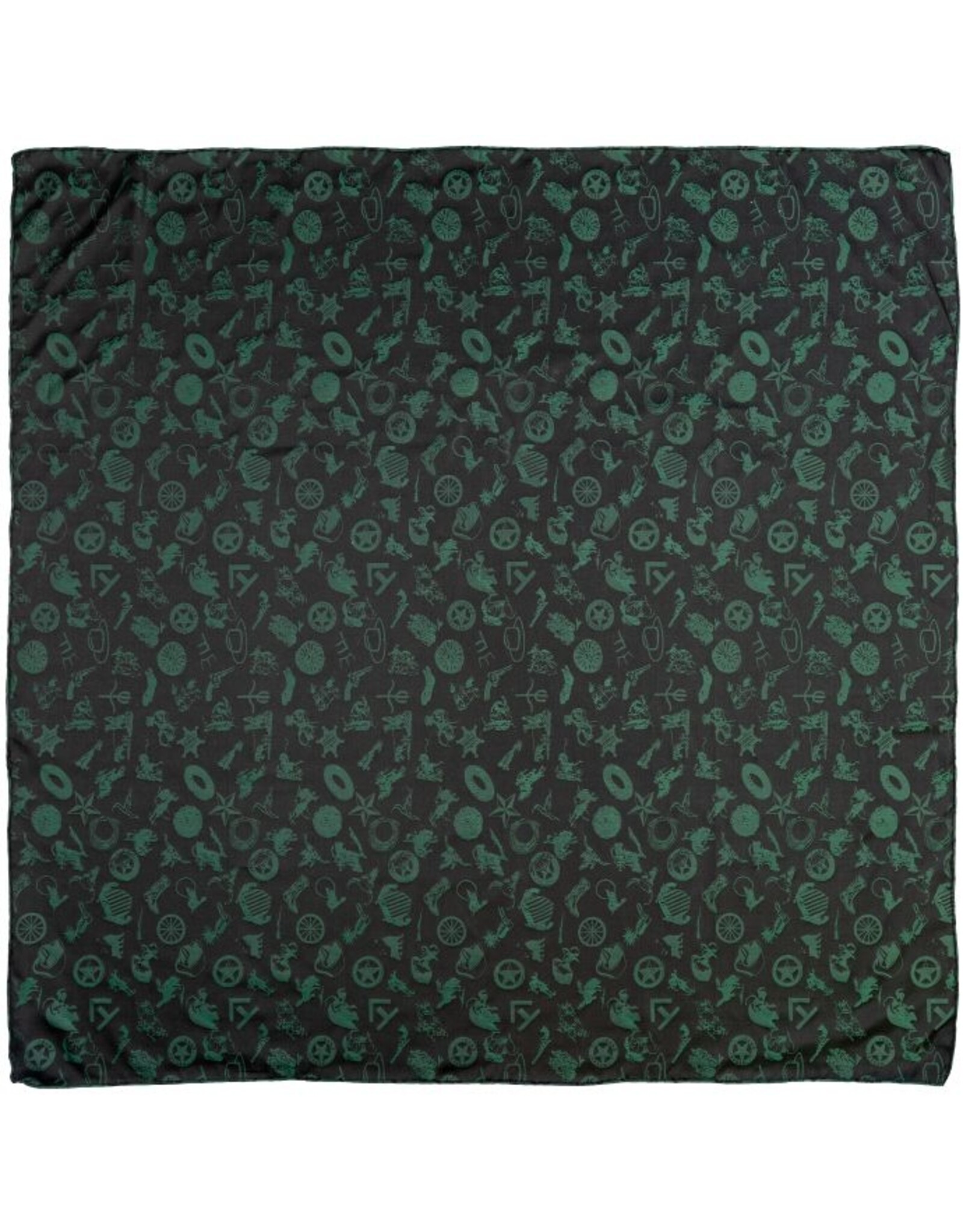 Cowboy Baroque Silk Scarf