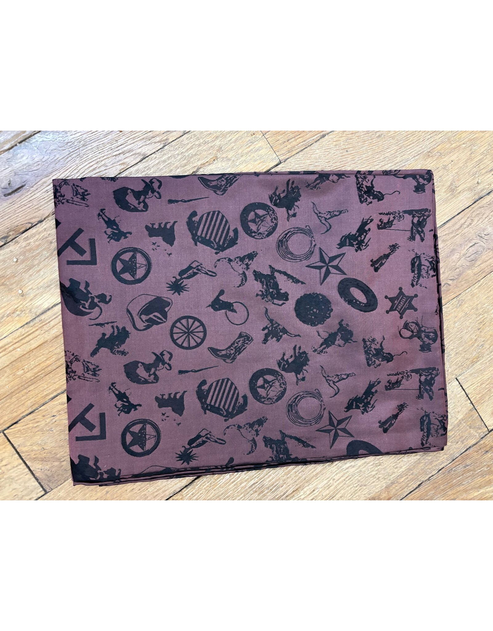 Cowboy Baroque Silk Scarf