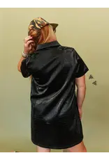 Tha Wild Edit Black Mini Dress
