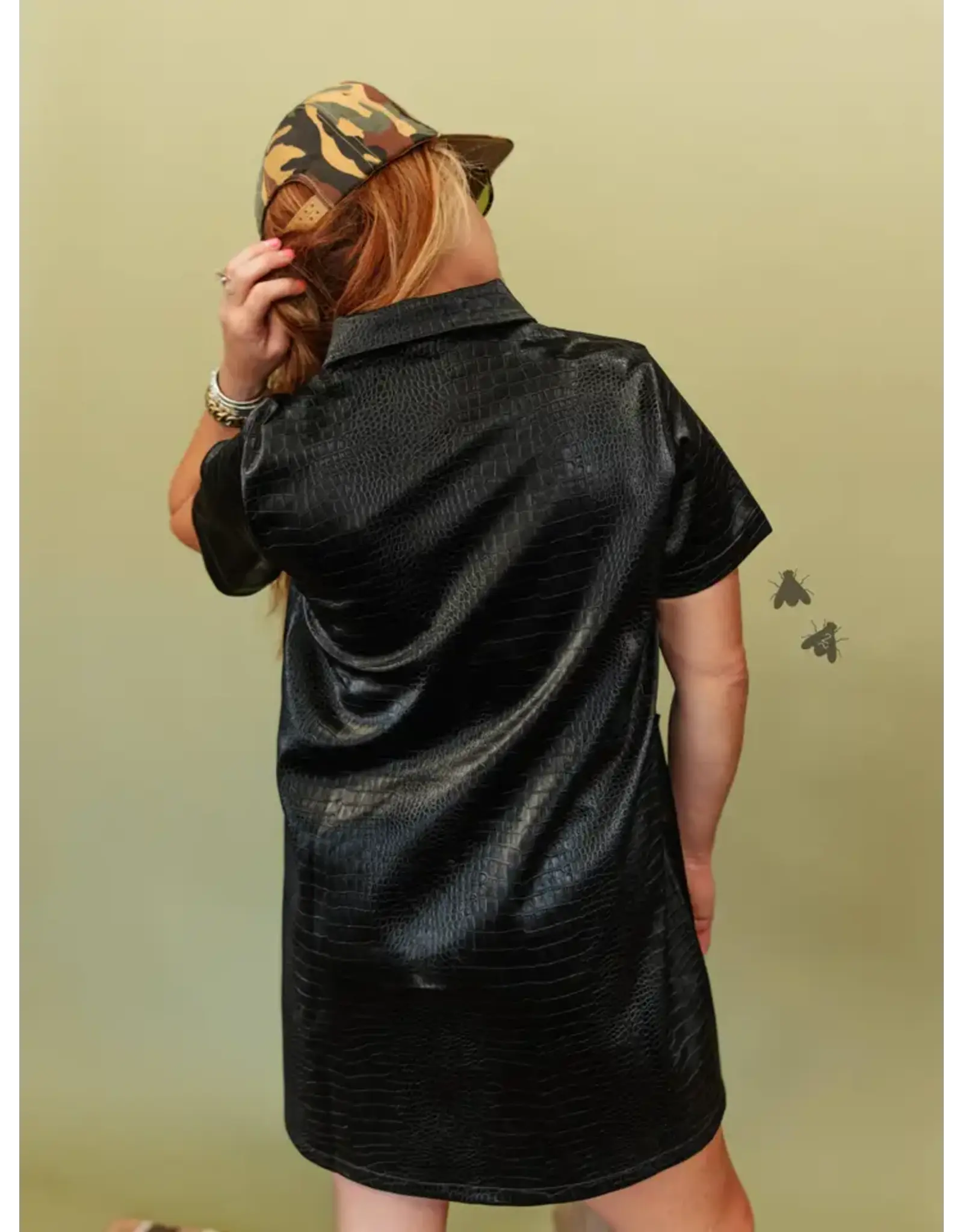 Tha Wild Edit Black Mini Dress