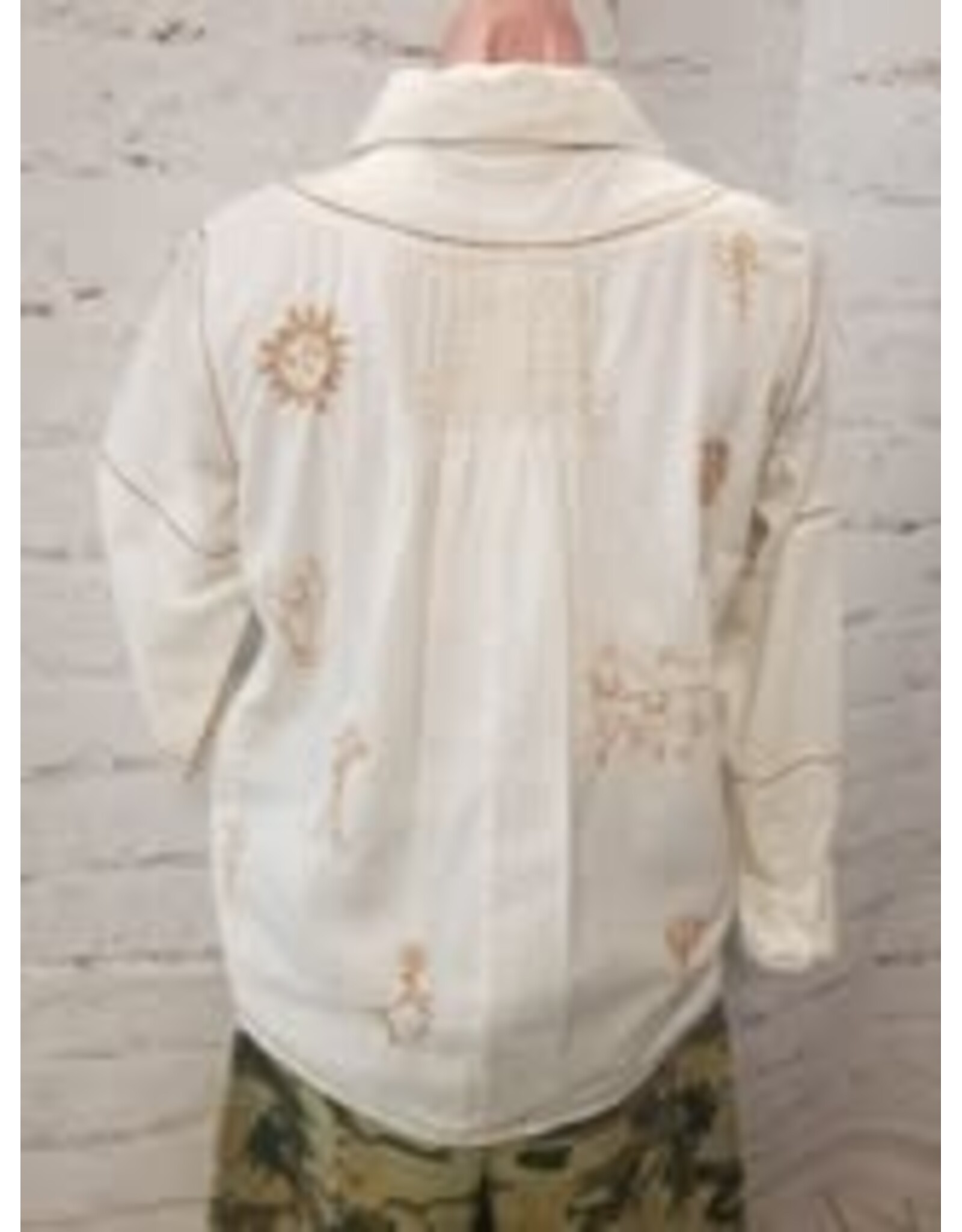 Sister Mary Sister Mary Milagro Long Sleeve Blouse