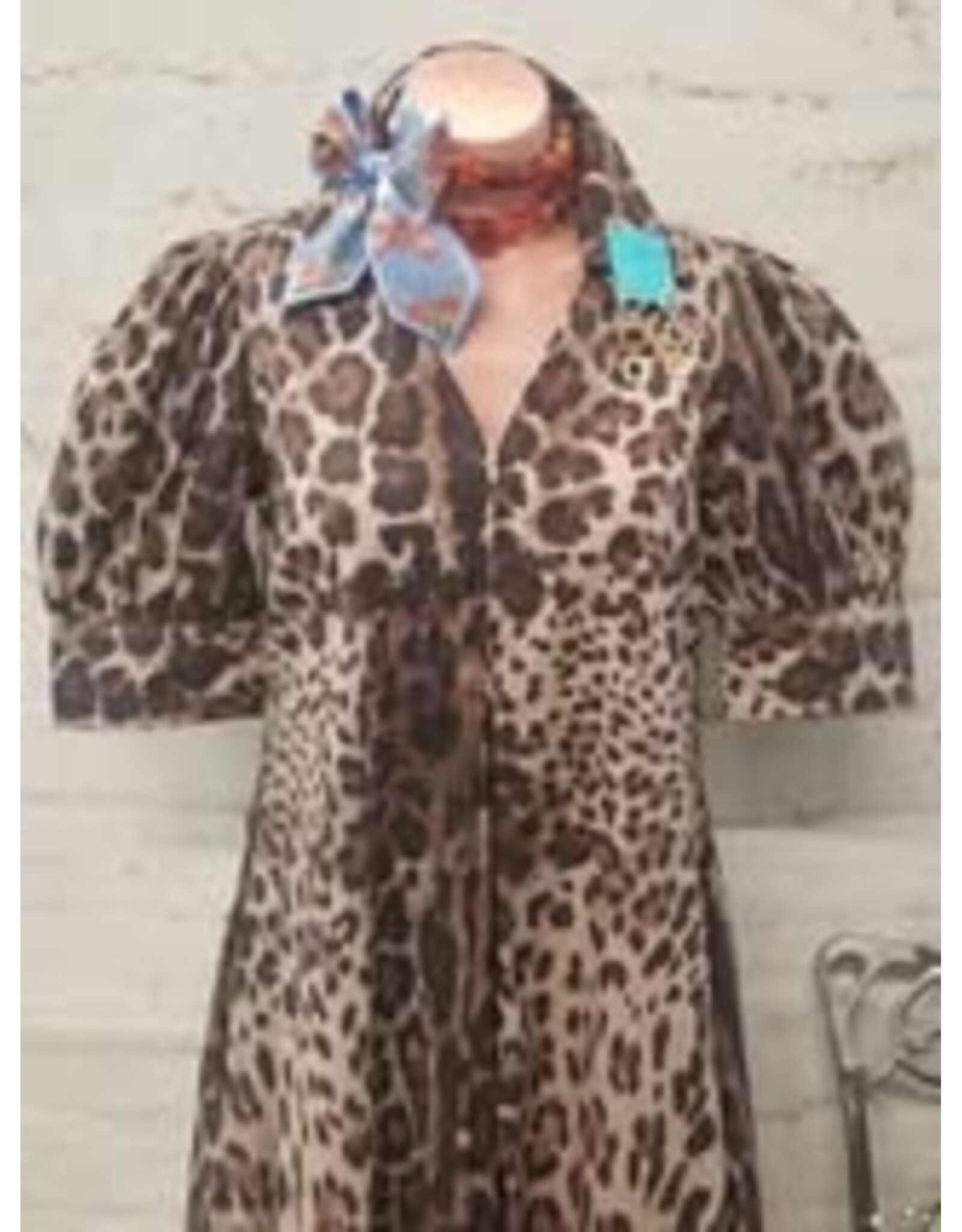 Dizzy LIzzie Montauk Cheetah Print Dress