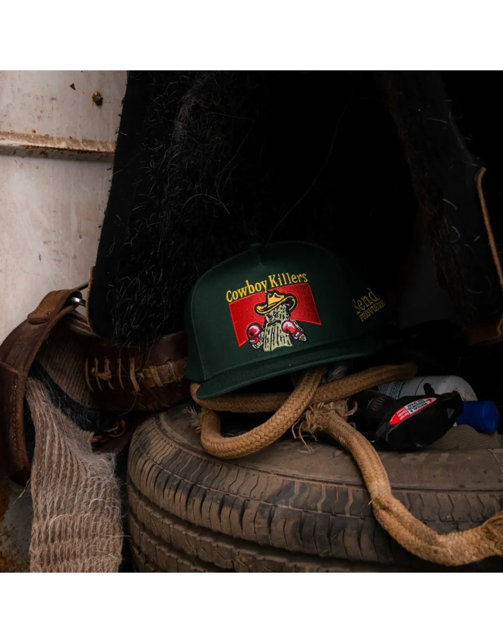 Cowboy Killers Hat  Green