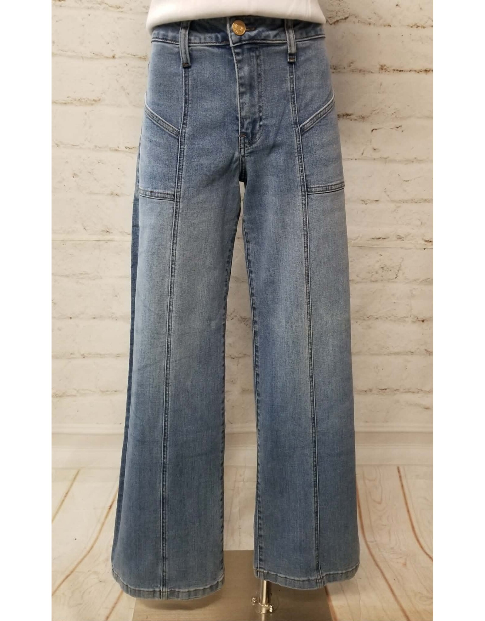 Kut from the Kloth / STS Blue KUT High Rise Wide Front Seam Jean Utilize
