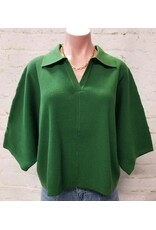 Sylvie Green Knit Sweater