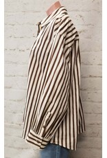 Stella Brown Stripe Shirt
