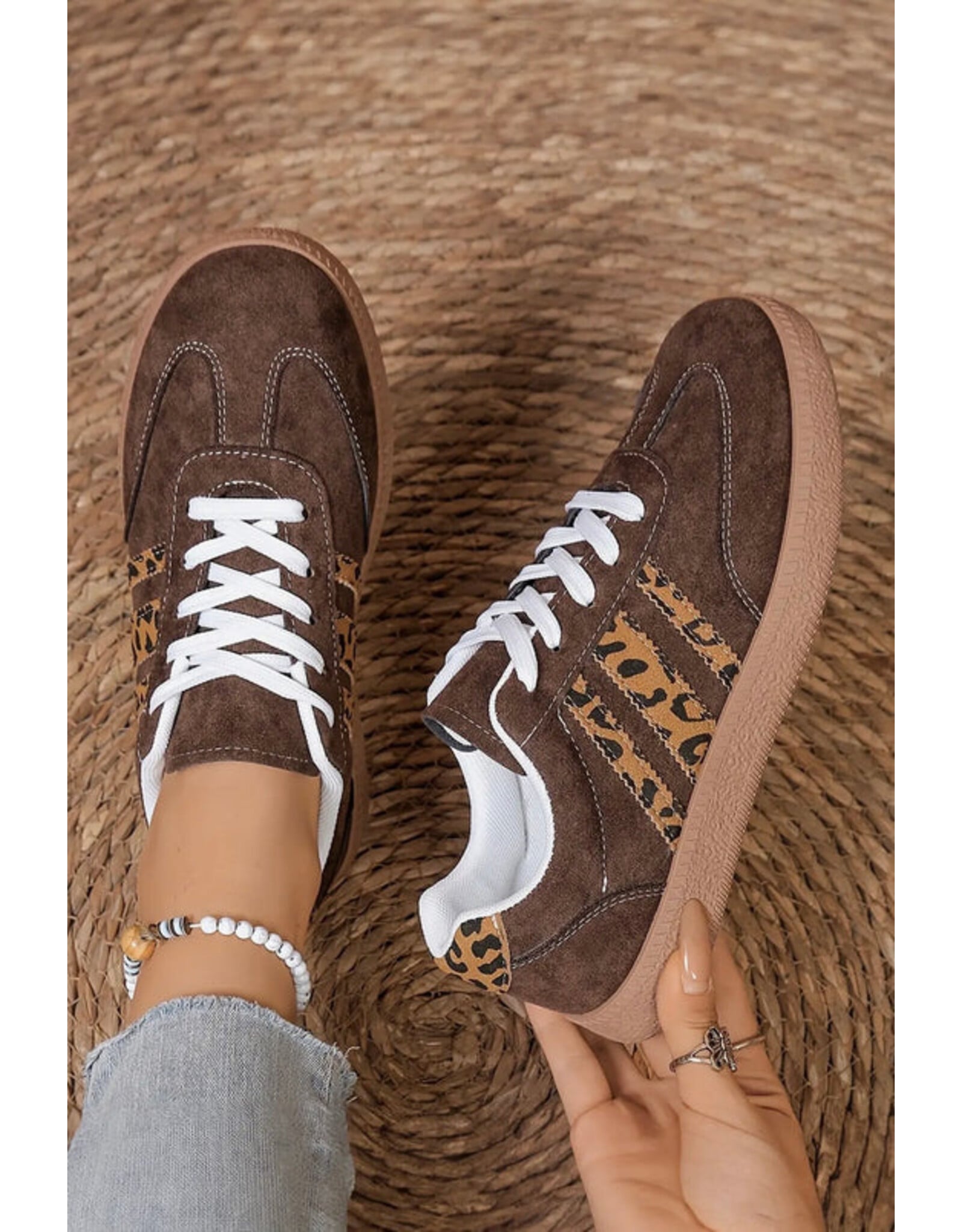Larken Leopard Sneakers