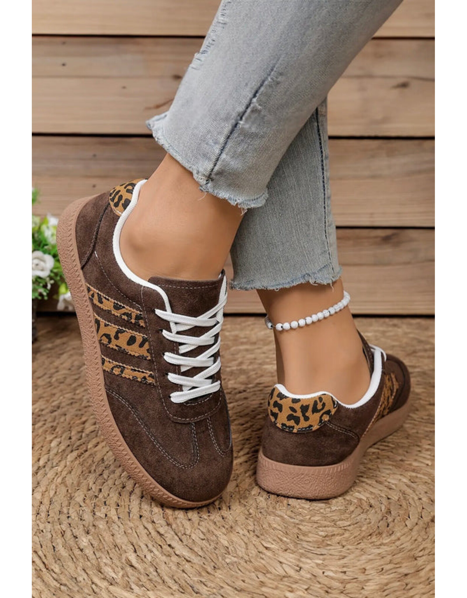 Larken Leopard Sneakers