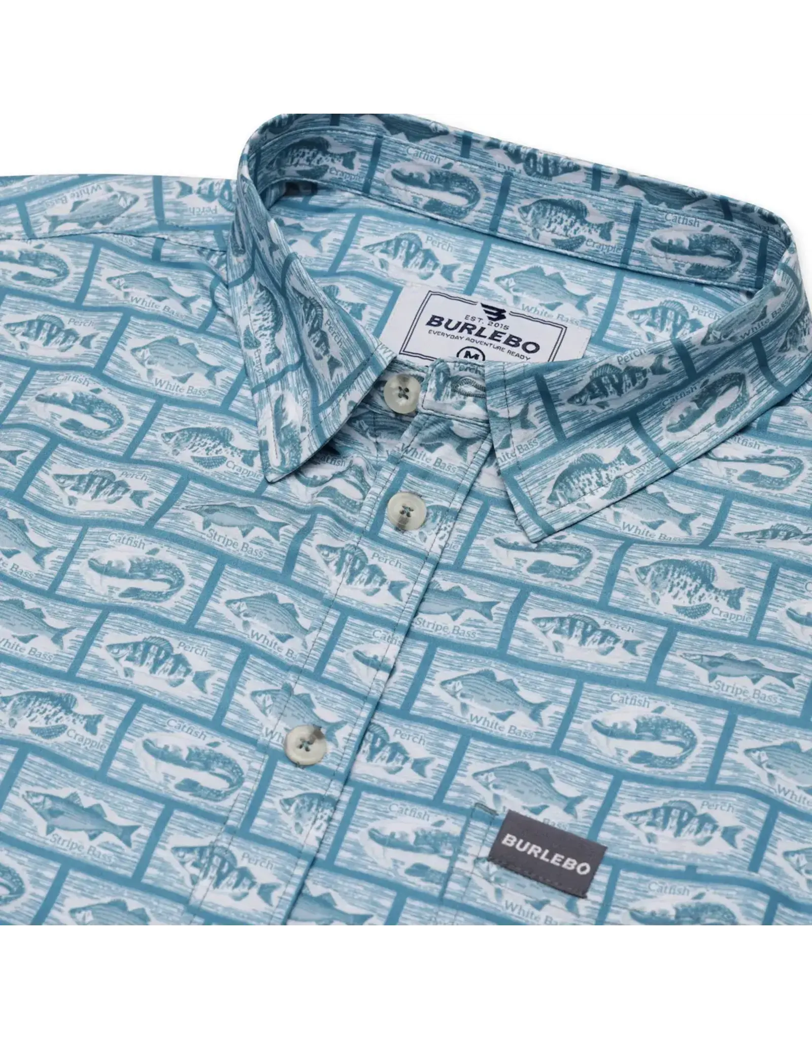 Burlebo Burlebo Performance Button Up - Angler's Choice