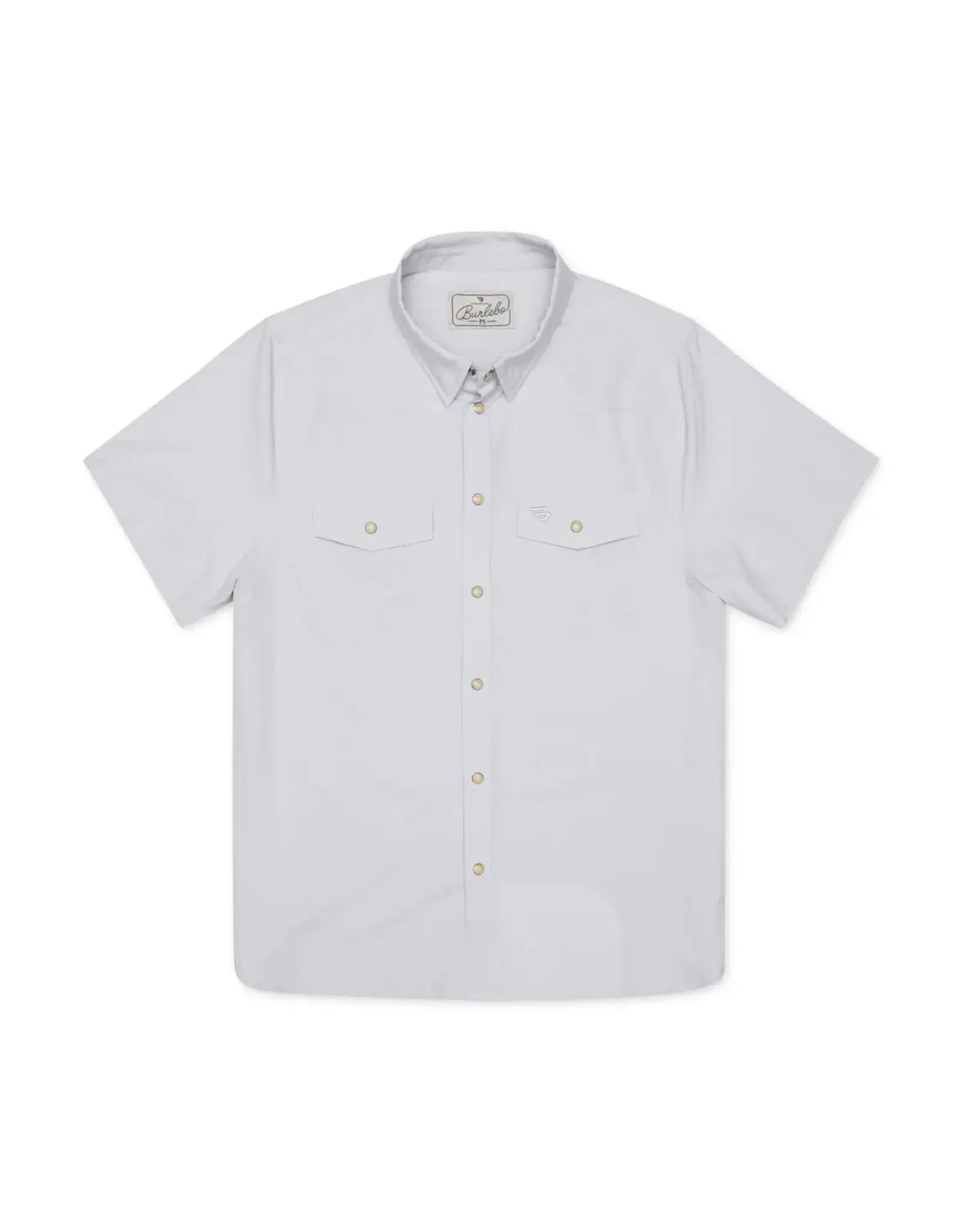 Burlebo Burlebo Performance Western Shirt - Light Grey