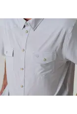 Burlebo Burlebo Performance Western Shirt - Light Grey