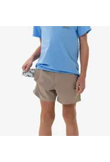 Burlebo Burlebo Youth Everyday Short - Cobblestone Khaki -Duck Hunt Pocket