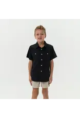 Burlebo Burlebo Youth Performance Western Shirt Black