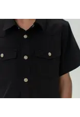 Burlebo Burlebo Youth Performance Western Shirt Black
