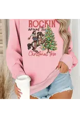 Rockin' Cowboy Christmas Sweatshirt