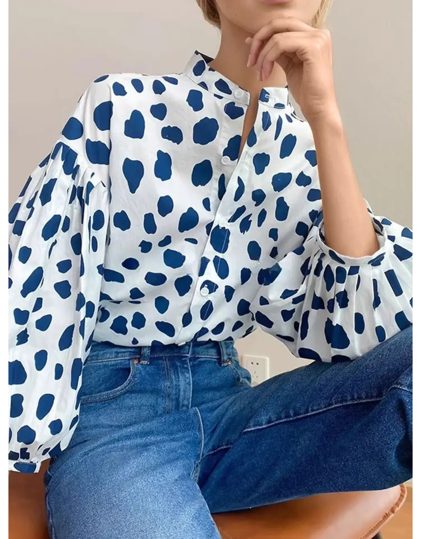 Angela Animal Spot Shirt