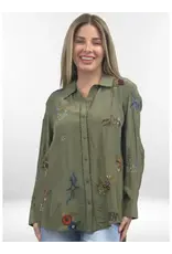 Kyla Seo Zena Tunic Fatigue Green