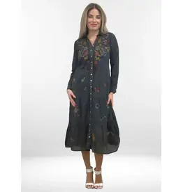 Kyla Seo Esvi Dress Lava Rock