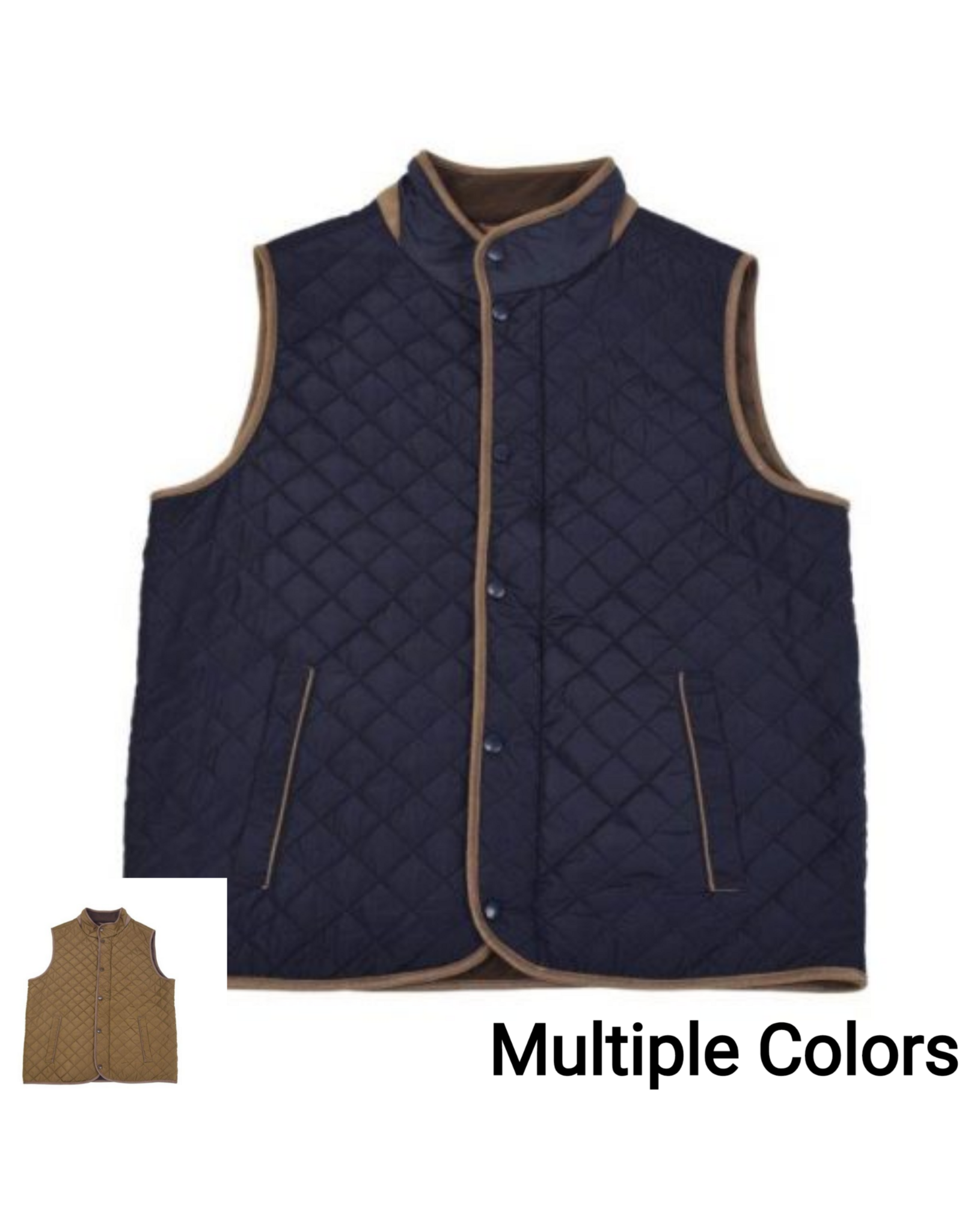 Mens Country Quilted Vest